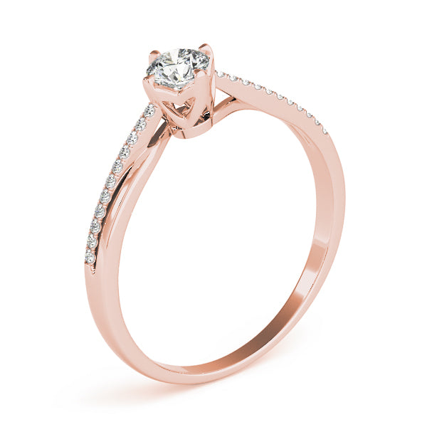 Round Diamond Engagement Ring · 0.20 ct tw