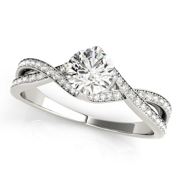 Round Diamond Engagement Ring · 0.68 ct tw