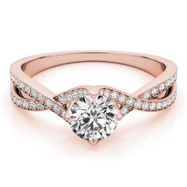 Round Diamond Engagement Ring · 0.68 ct tw