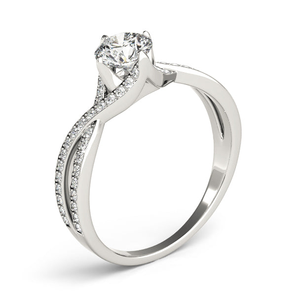 Round Diamond Engagement Ring · 0.68 ct tw