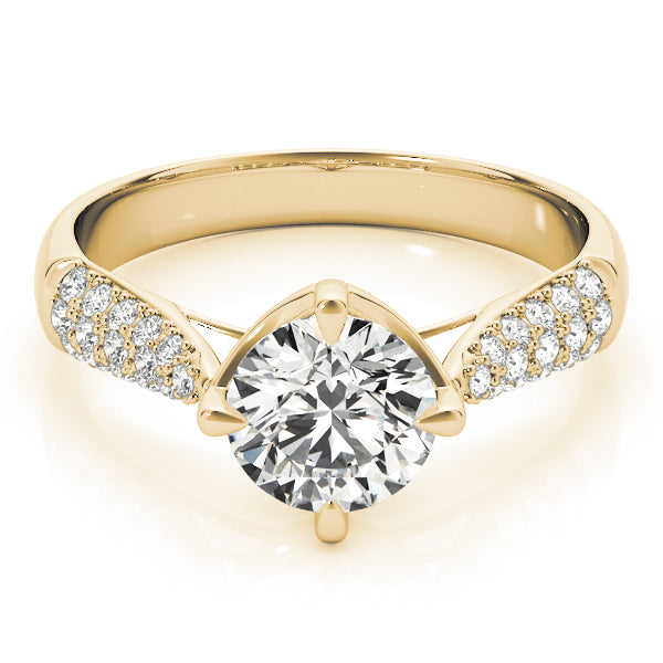 Round Diamond Engagement Ring · 0.90 ct tw