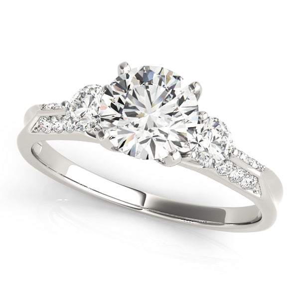 Round Diamond Engagement Ring · 1.10 ct tw