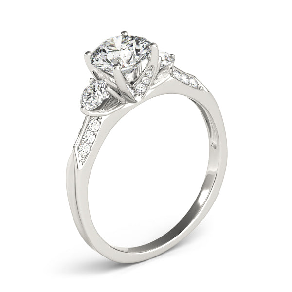 Round Diamond Engagement Ring · 1.10 ct tw