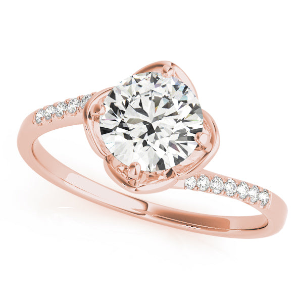 Round Diamond Engagement Ring · 0.56 ct tw