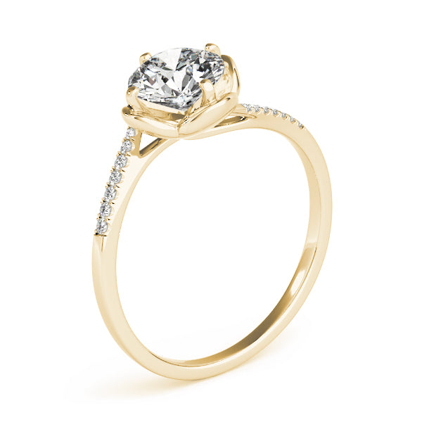 Round Diamond Engagement Ring · 0.56 ct tw