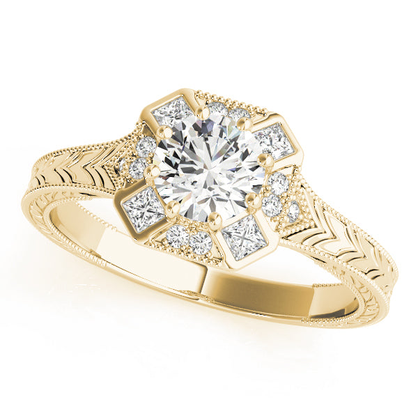 Round Diamond Engagement Ring · 1.28 ct tw