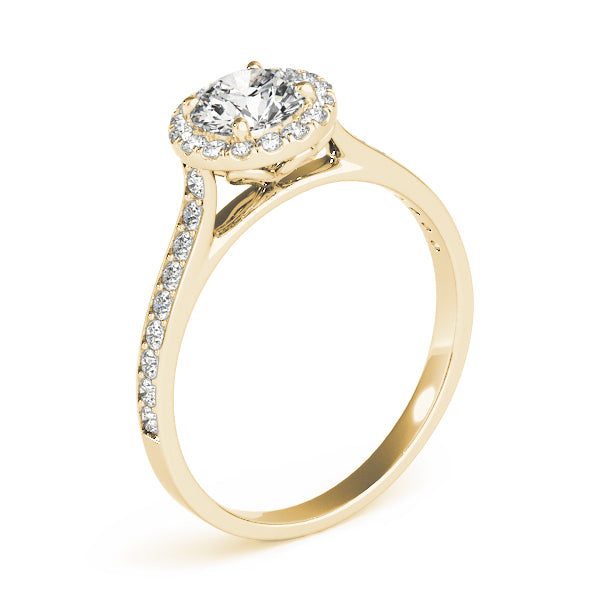 Round Diamond Engagement Ring · 0.79 ct tw