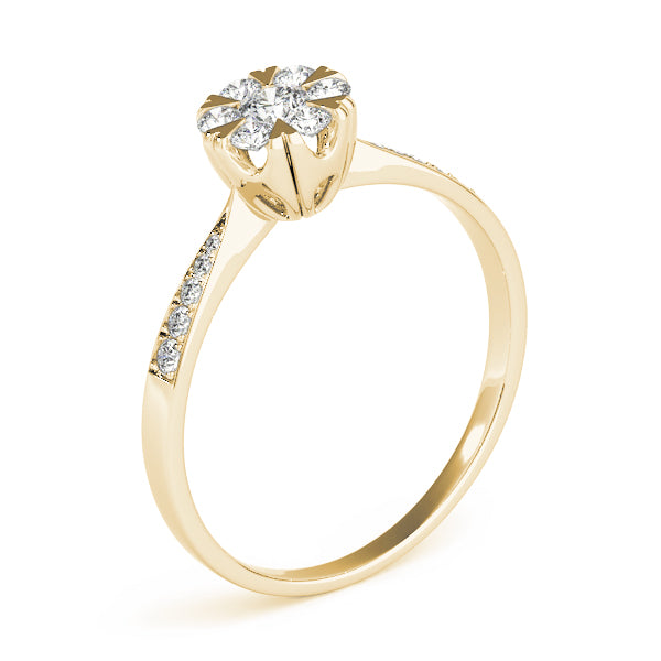 Round Diamond Engagement Ring · 0.29 ct tw