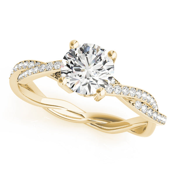 Round Diamond Engagement Ring · 1.10 ct tw