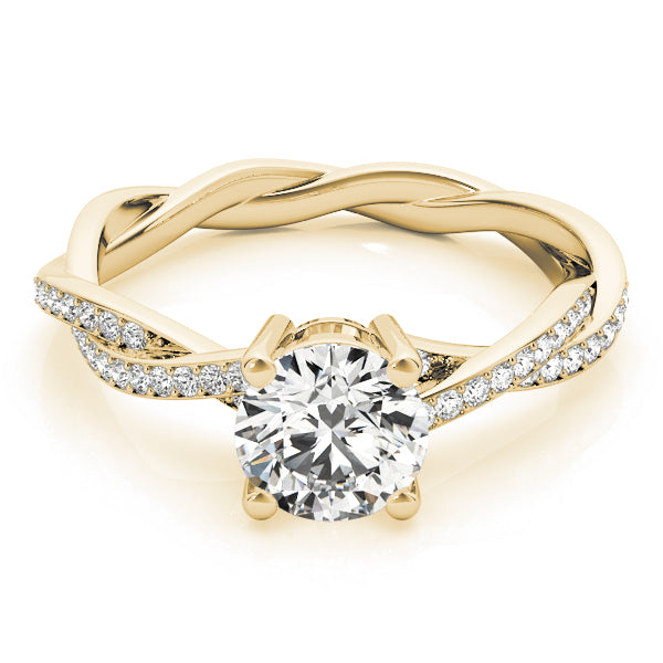Round Diamond Engagement Ring · 1.10 ct tw