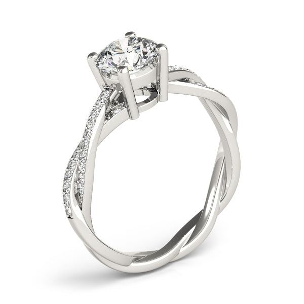 Round Diamond Engagement Ring · 1.10 ct tw