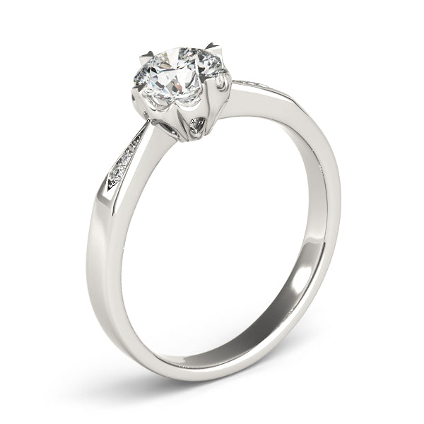 Round Diamond Engagement Ring · 0.22 ct tw