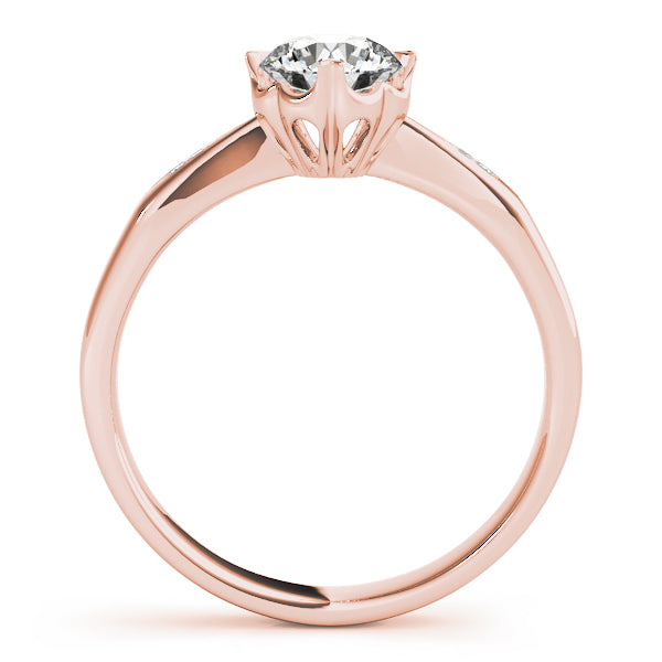 Round Diamond Engagement Ring · 0.22 ct tw
