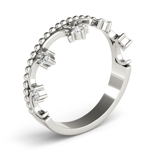 Crown Diamond Ring · 0.15 ct tw