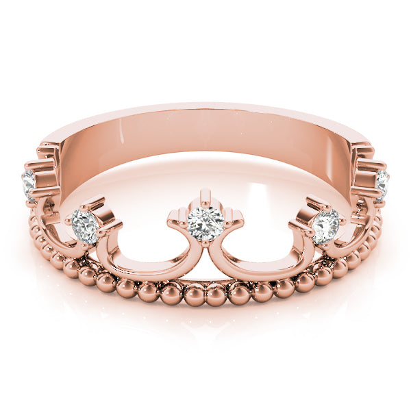 Crown Diamond Ring · 0.15 ct tw