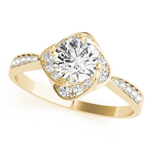 Round Diamond Engagement Ring · 0.60 ct tw