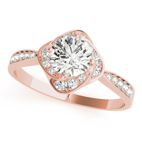 Round Diamond Engagement Ring · 0.60 ct tw