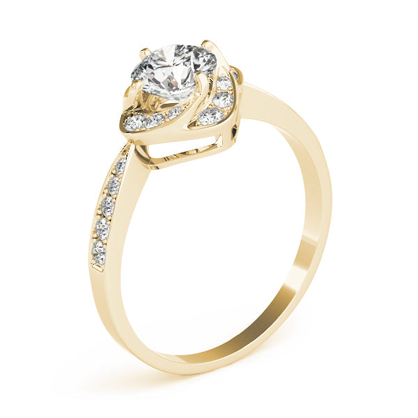 Round Diamond Engagement Ring · 0.60 ct tw