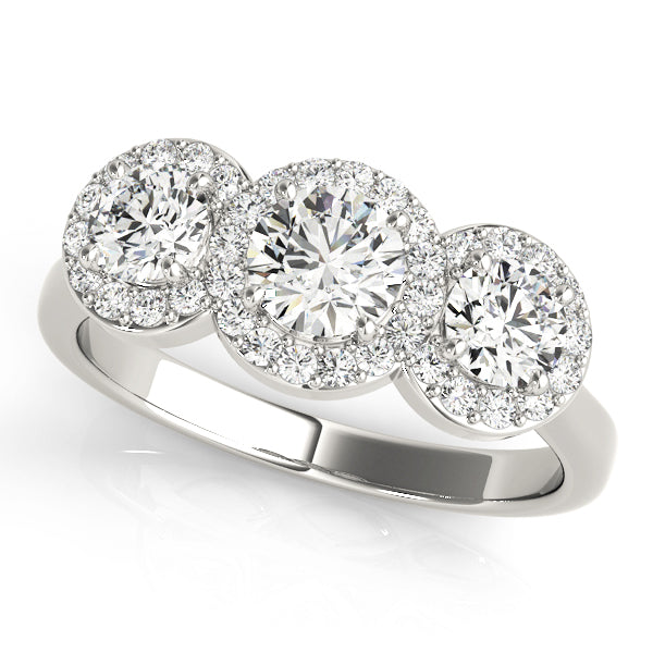 Round Diamond Engagement Ring · 1.07 ct tw