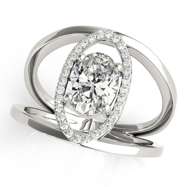 Oval 8x6 Gemstone Fashion Ring · 0.15 ct tw