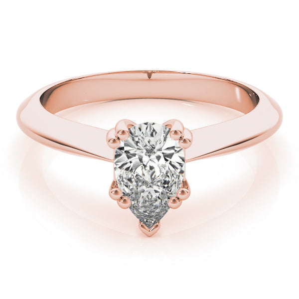 Pear Double Prong Diamond Engagement Ring · 0.70 ct tw