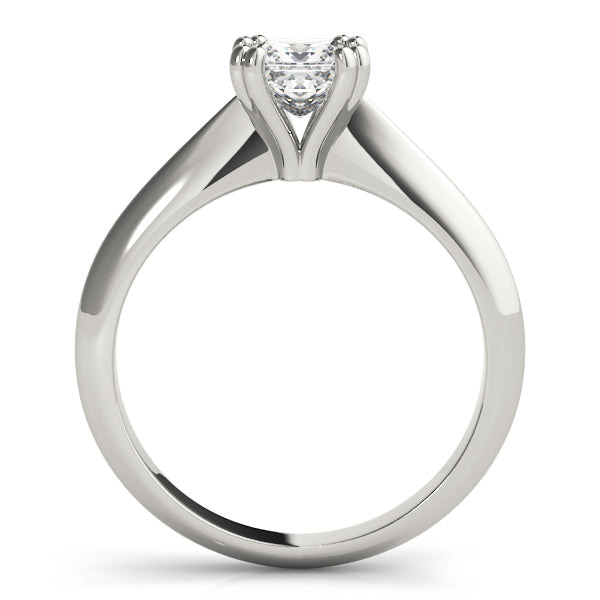 Square Double Prong Princess Cut Diamond Engagement Ring · 0.60 ct tw