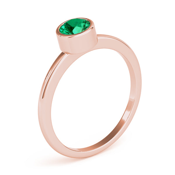Round Diamond Engagement Ring · 0.18 ct tw