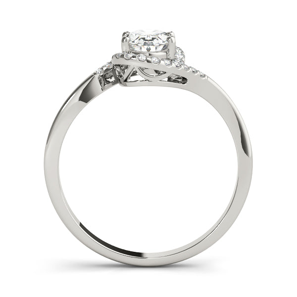 Oval Diamond Engagement Ring · 0.49 ct tw