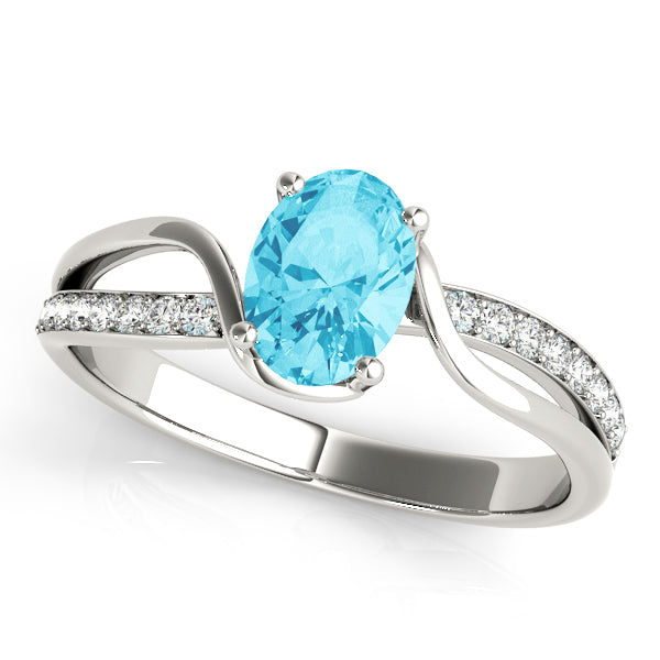 Oval Diamond Engagement Ring · 1.07 ct tw