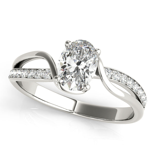 Oval Diamond Engagement Ring · 1.07 ct tw