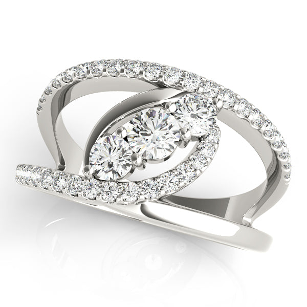 Round Diamond Fashion Ring · 0.81 ct tw