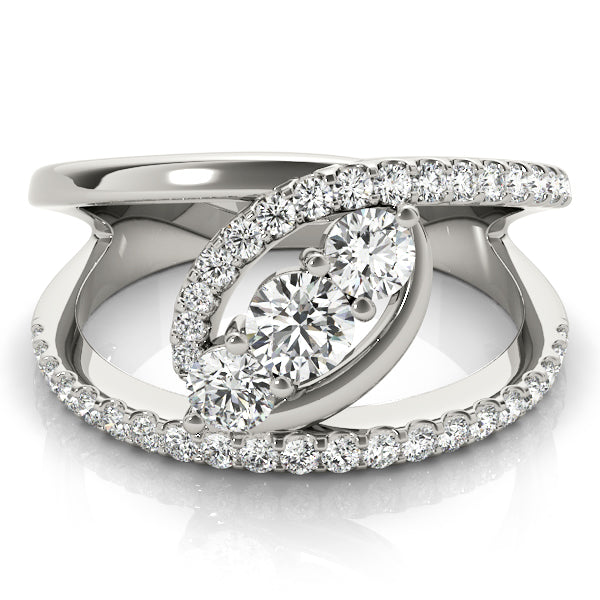Round Diamond Fashion Ring · 0.81 ct tw