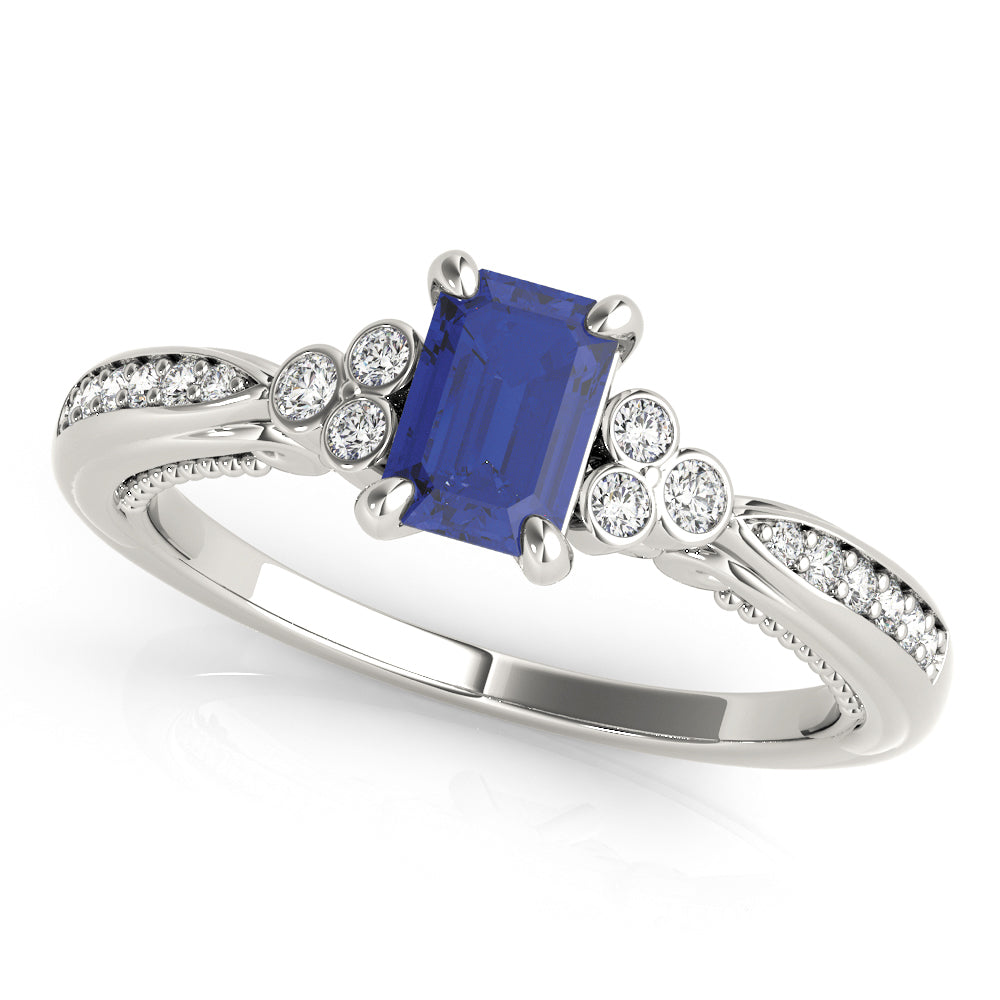Emerald Cut Diamond Fashion Ring · 0.48 ct tw