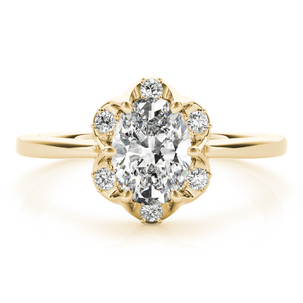 Oval Diamond Engagement Ring · 2.10 ct tw