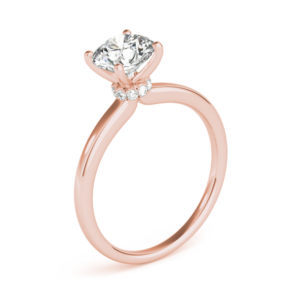 Round Diamond Engagement Ring · 0.56 ct tw
