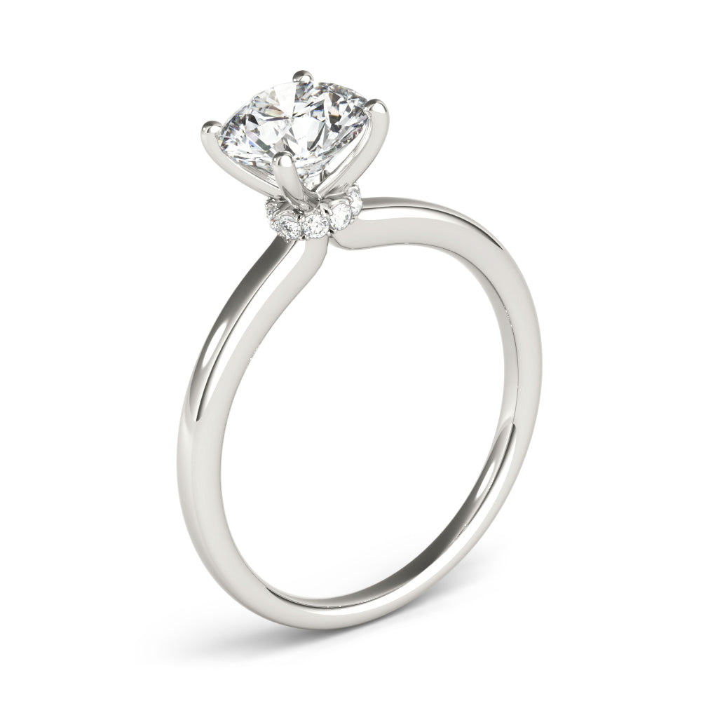 Round Diamond Engagement Ring · 0.56 ct tw