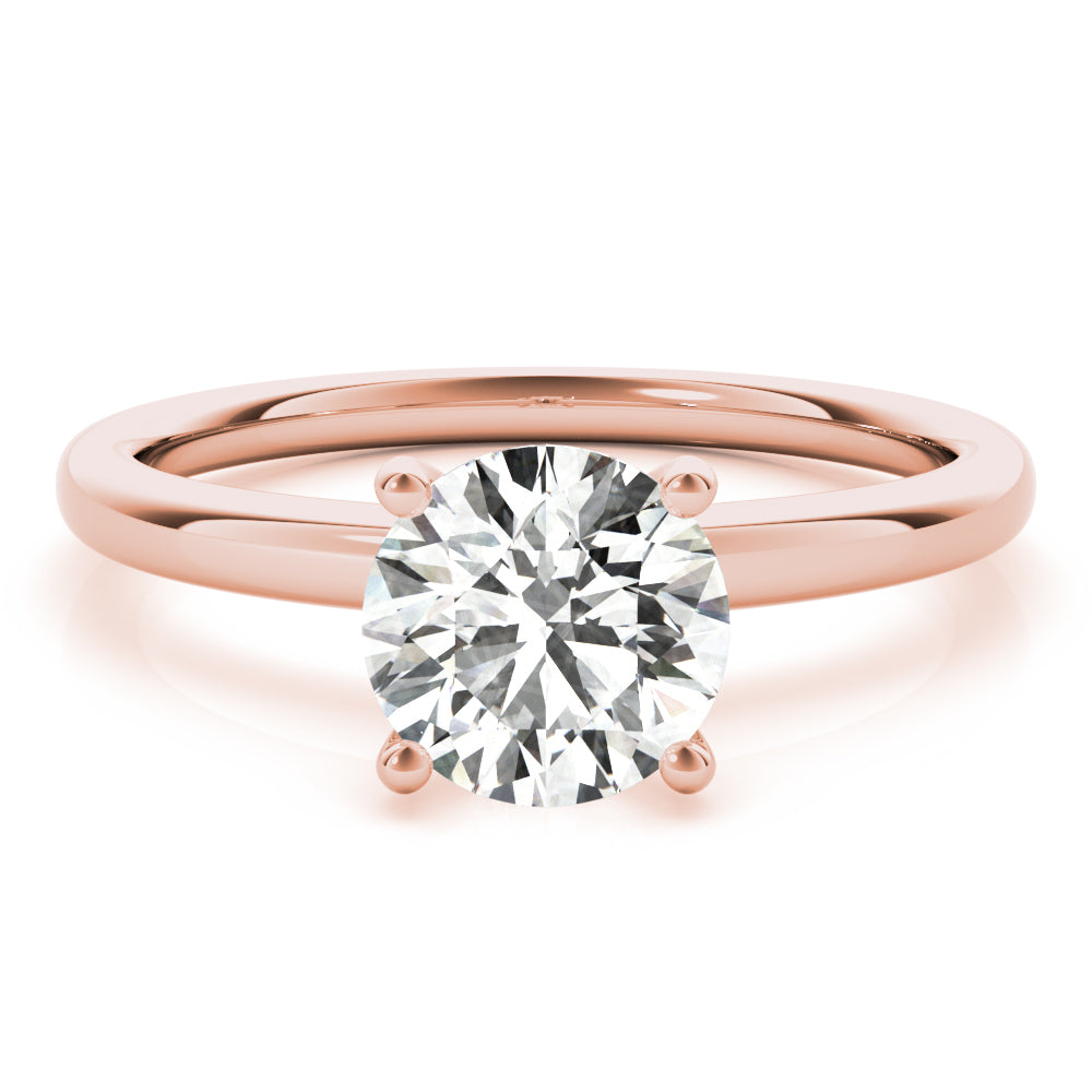 Round Diamond Engagement Ring · 1.06 ct tw
