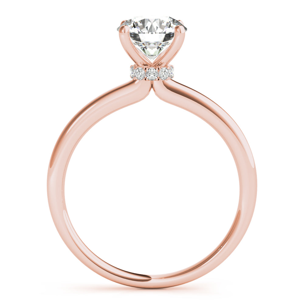 Round Diamond Engagement Ring · 0.81 ct tw