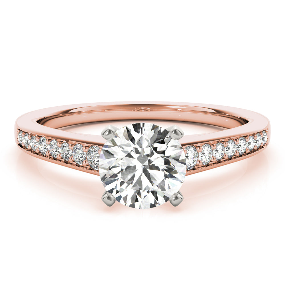 Cathedral Diamond Ring · 0.18 ct tw