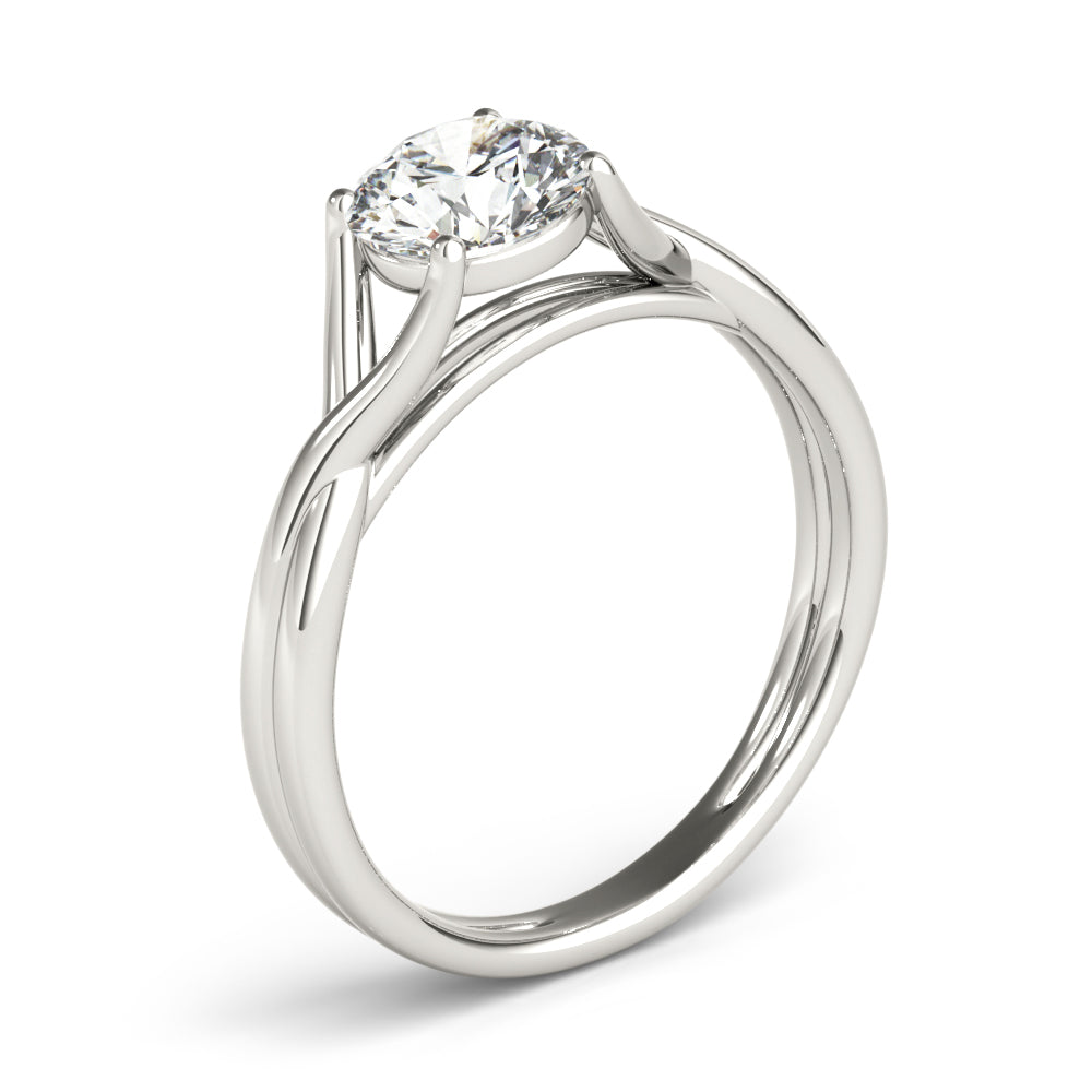 Round Diamond Solitaire Engagement Ring · 1.00 ct tw