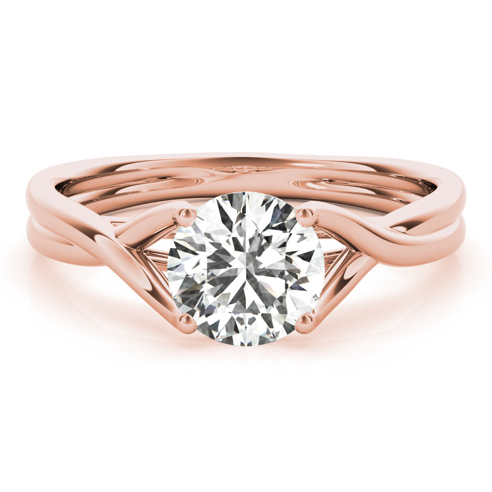 Round Diamond Solitaire Engagement Ring · 1.00 ct tw