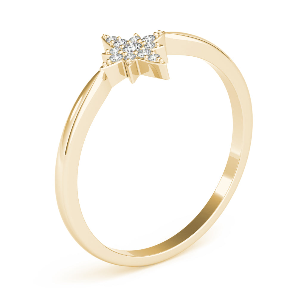 Round Diamond Fashion Ring · 0.06 ct tw