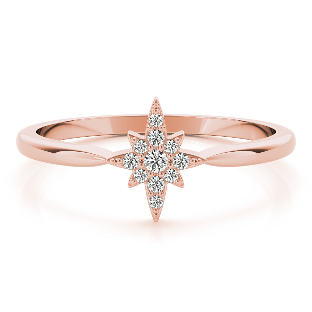Round Diamond Fashion Ring · 0.06 ct tw