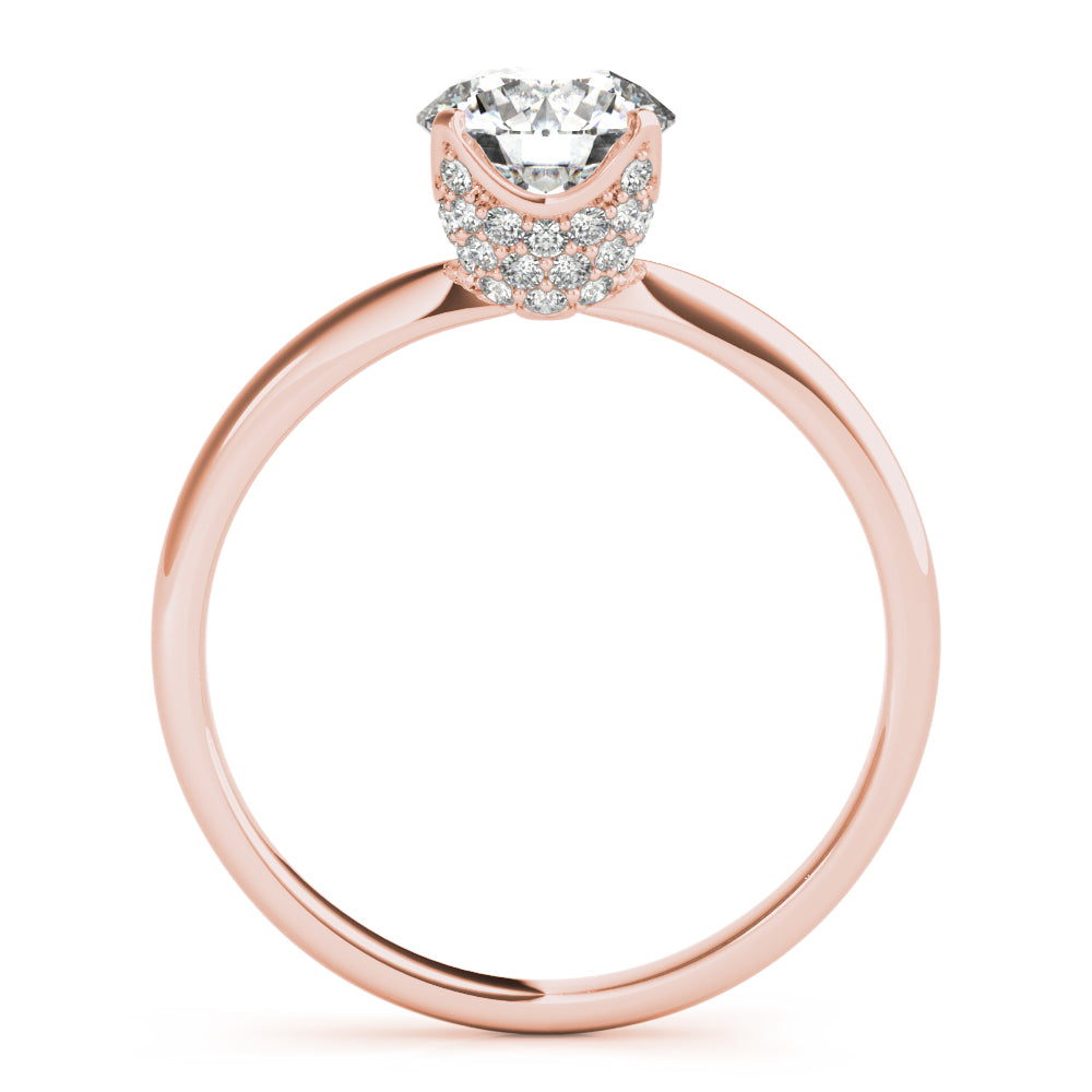 Round Center Diamond Engagement Ring · 1.23 ct tw