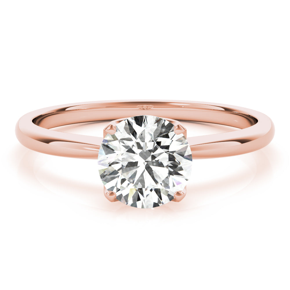 Round Center Diamond Engagement Ring · 1.23 ct tw