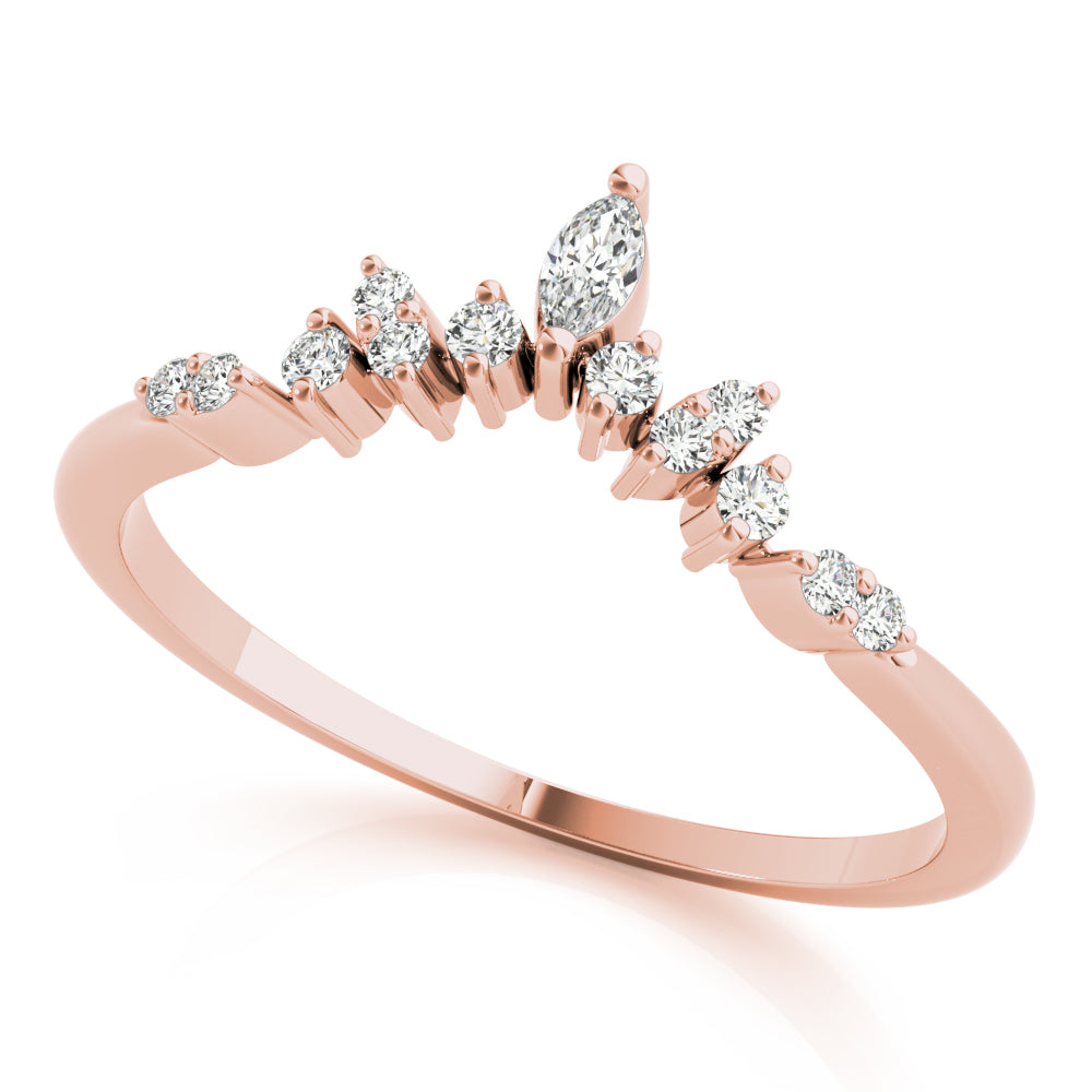 Marquise Diamond Fashion Ring · 0.19 ct tw