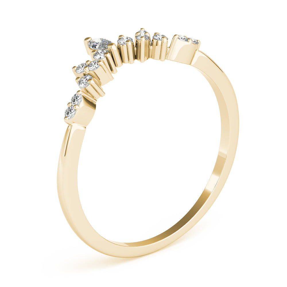 Marquise Diamond Fashion Ring · 0.19 ct tw