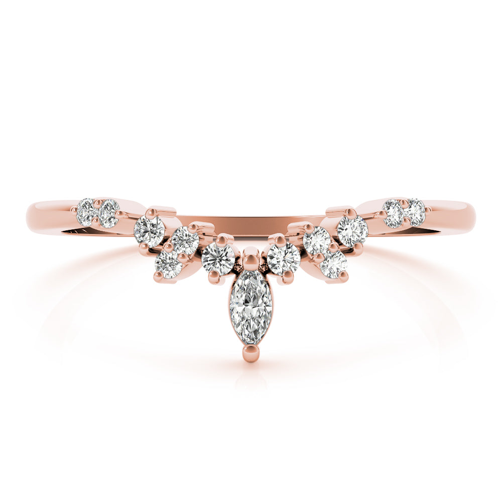 Marquise Diamond Fashion Ring · 0.19 ct tw