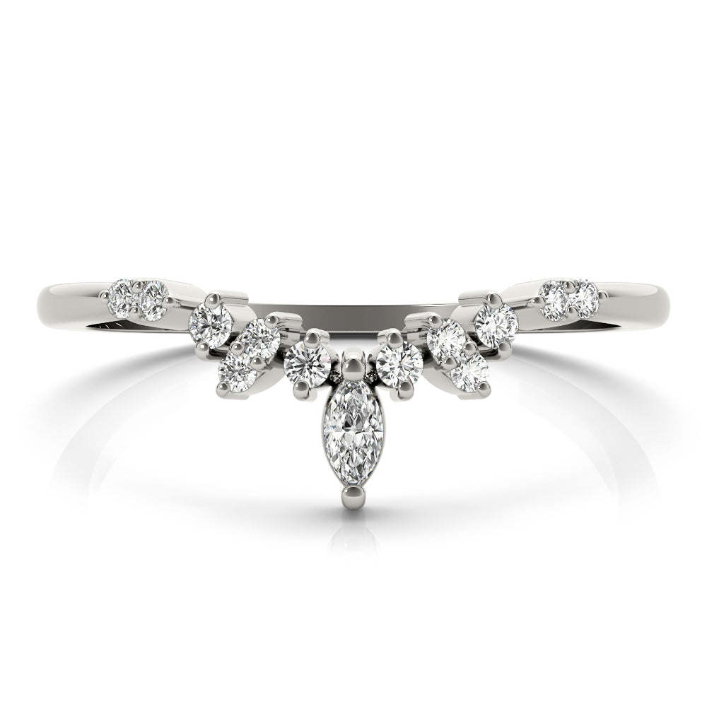 Marquise Diamond Fashion Ring · 0.19 ct tw