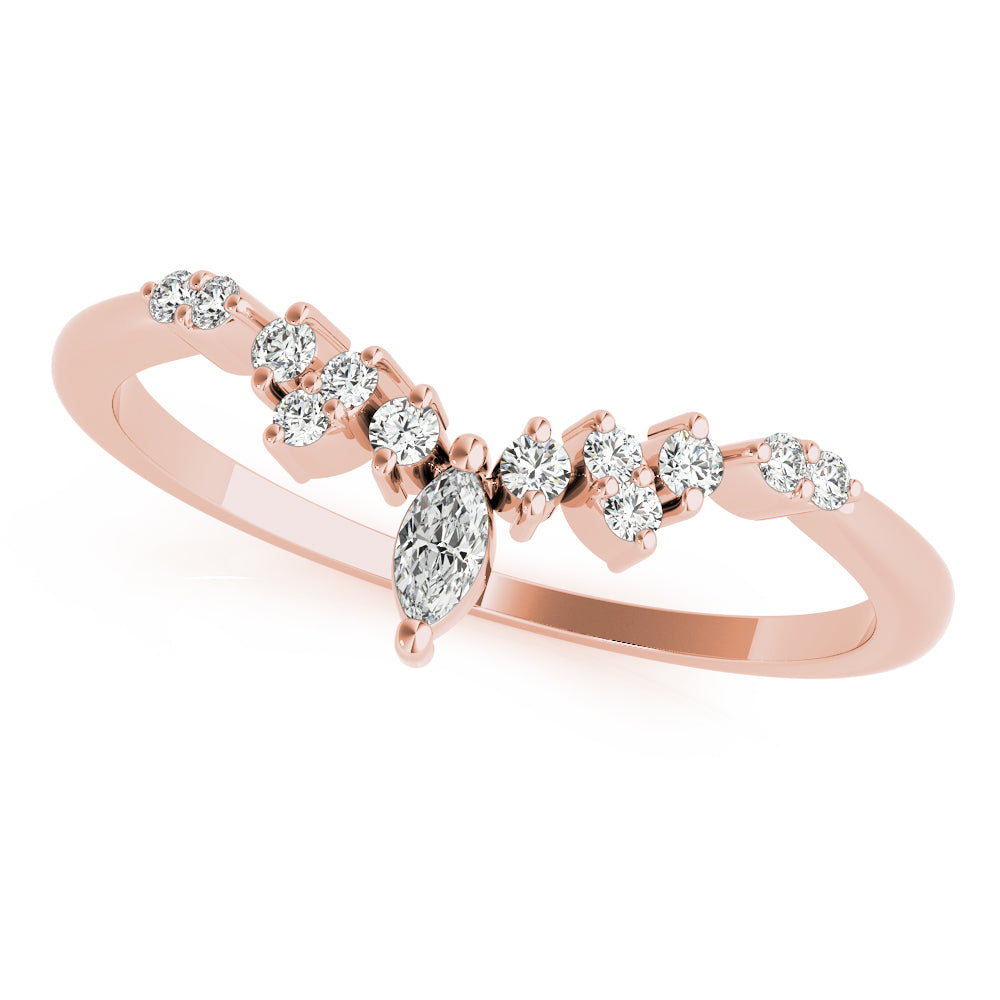 Marquise Diamond Fashion Ring · 0.19 ct tw
